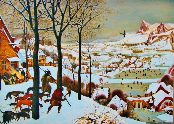 Питер Брейгль, «охотники на снегу»