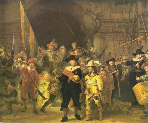 Рембрандт ночной дозор 1642