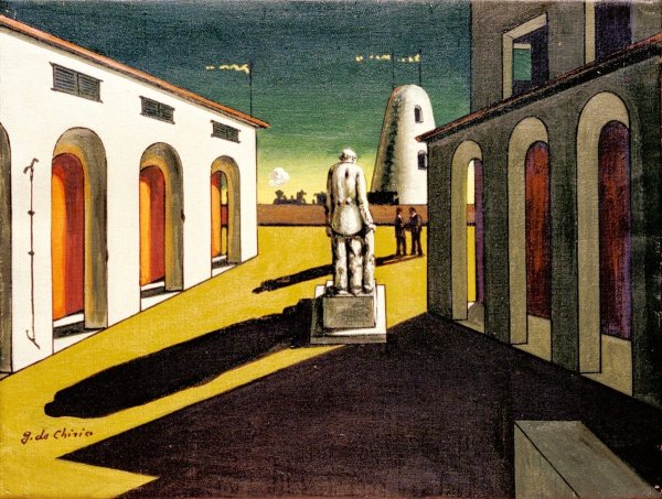 Джорджо де Кирико красная башня