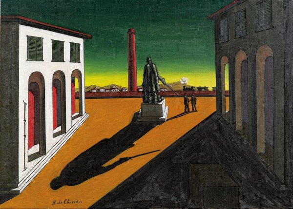 Джорджо де Кирико Пьяцца д'Италия