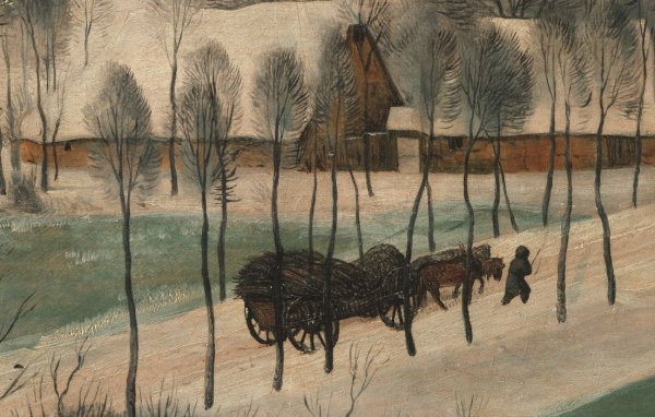 Возвращение охотников брейгель