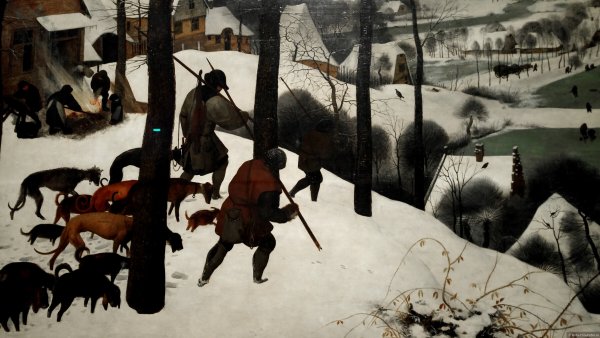 Питер Брейгль, «охотники на снегу»