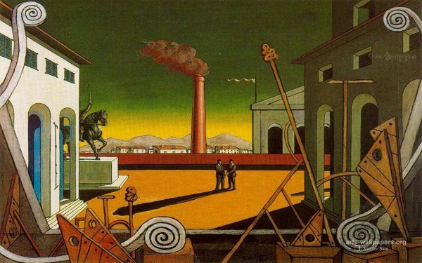Де Кирико метафизическая живопись