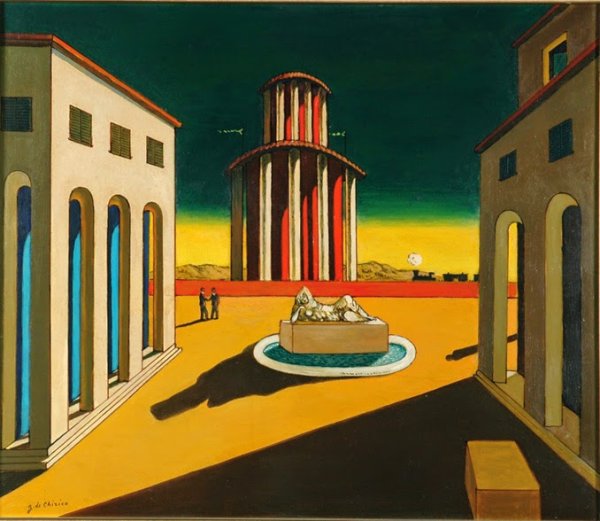 Джорджо де Кирико Пьяцца де Италия