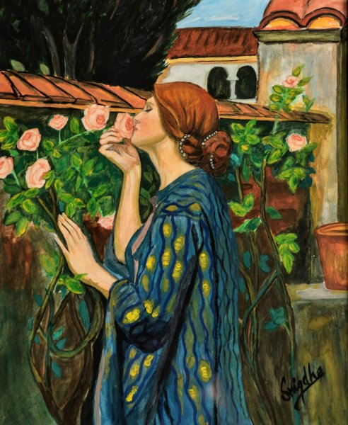 Джон Уильям Уотерхаус душа розы