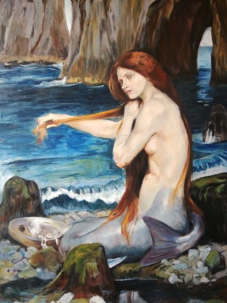 Джон Вильям Уотерхаус Русалка