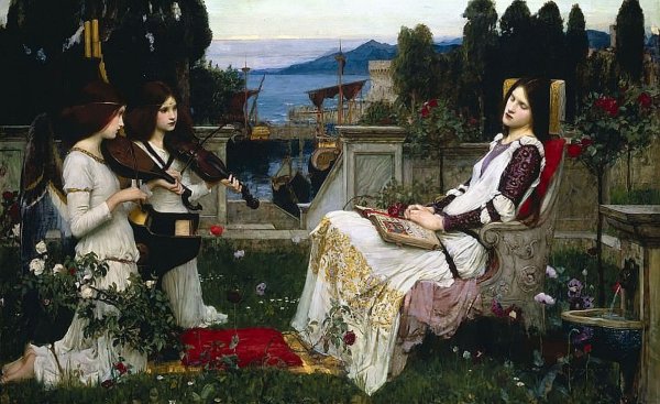 Джон Уильям Уотерхаус волшебница шалот