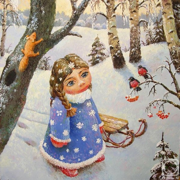 Василий Васнецов Снегурочка