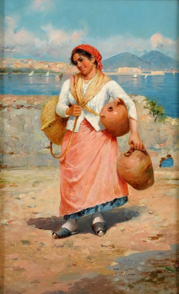 Даниэль Герхартц "девушка с кувшином"