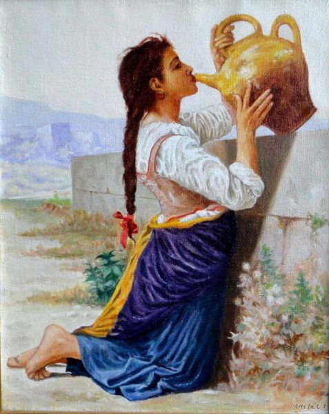 Художник John Bagnold Burgess (1829 -1897) .