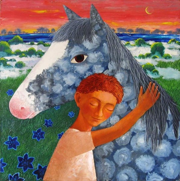 Ольга Кваша картины наивного искусства