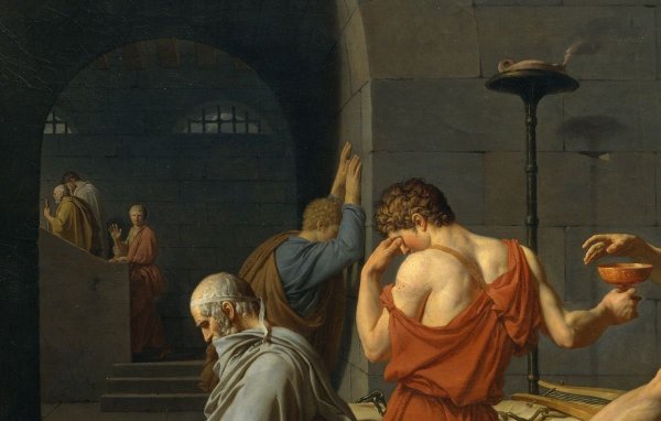 Античный философ (картина Жак Луи Давида)