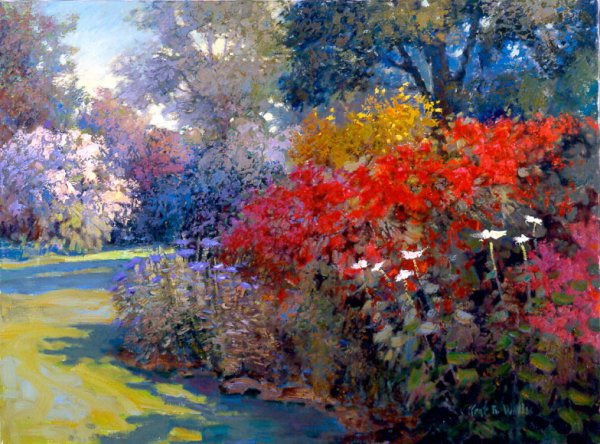 Художник-Импрессионист Кент Уоллис. (Kent r. Wallis