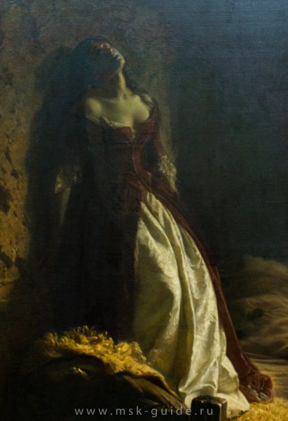 Константин Дмитриевич флавицкий. Княжна Тараканова, 1864.