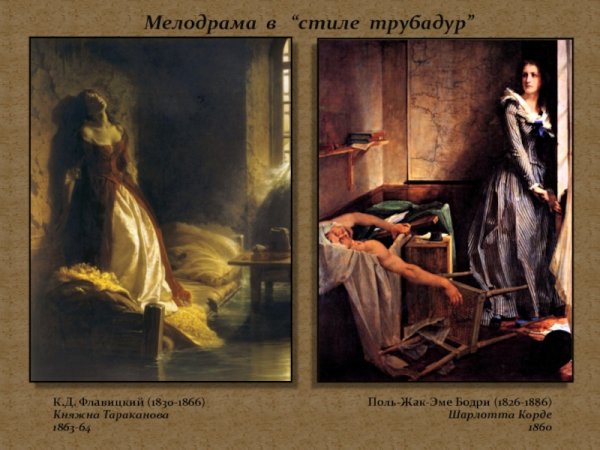 Константин Дмитриевич флавицкий. Княжна Тараканова, 1864.