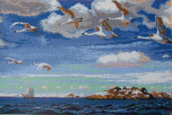 Аркадий Рылов в голубом просторе