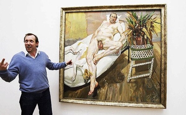 Спящая соцработница Люсьена Фрейда