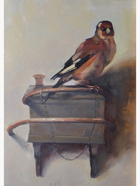 Карела Фабрициуса щегол 1654