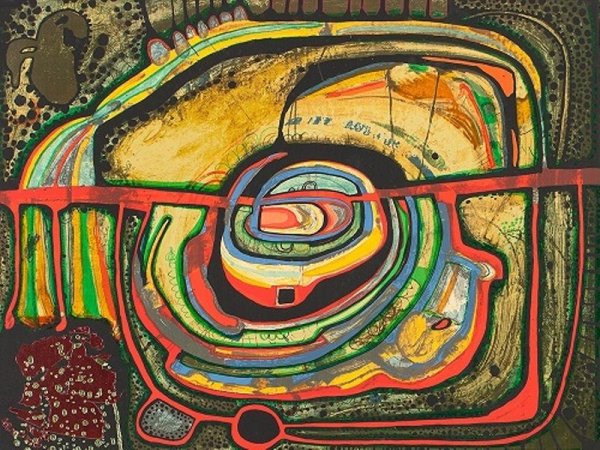 Хундертвассер Архитектор живопись