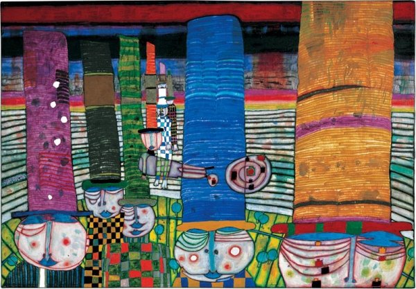 Фриденсрайх Хундертвассер Hundertwass