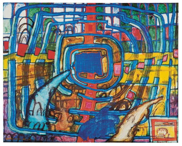 Фриденсрайх Хундертвассер художник