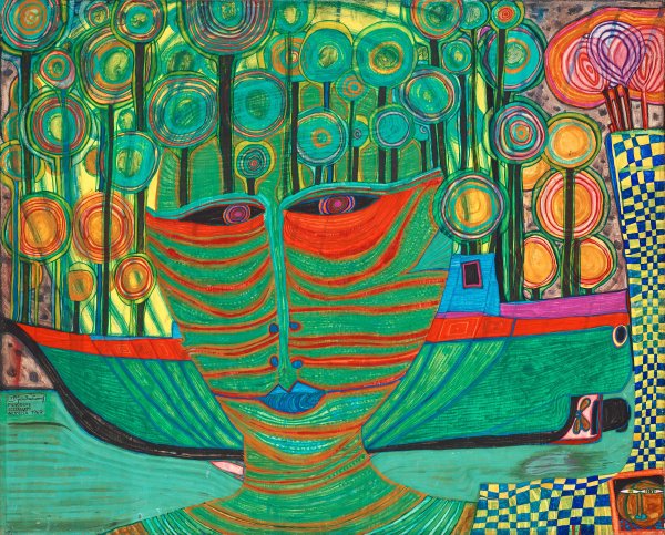 Хундертвассер художник