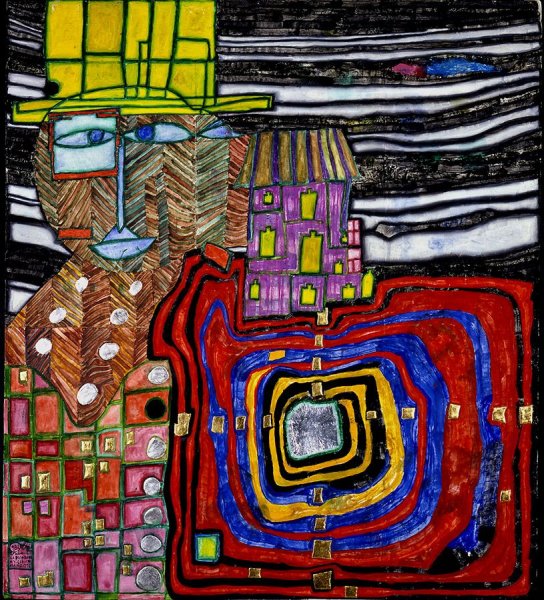 Хундертвассер Архитектор живопись