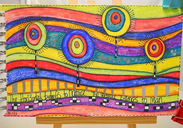 Хундертвассер стиль живописи