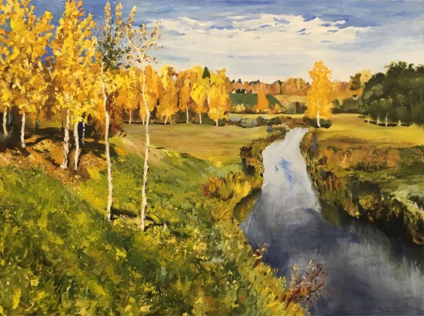 Художника Исаака Левитана «Золотая осень»