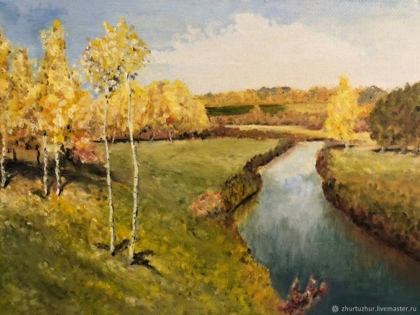 Исаак Ильич Левитан Золотая осень