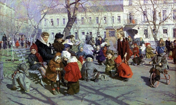 Т. Н. Яблонская. Хлеб. 1949.