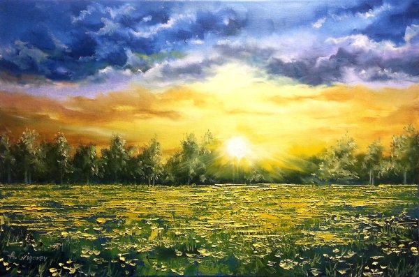 Художник Александр Григорьев мастер класс