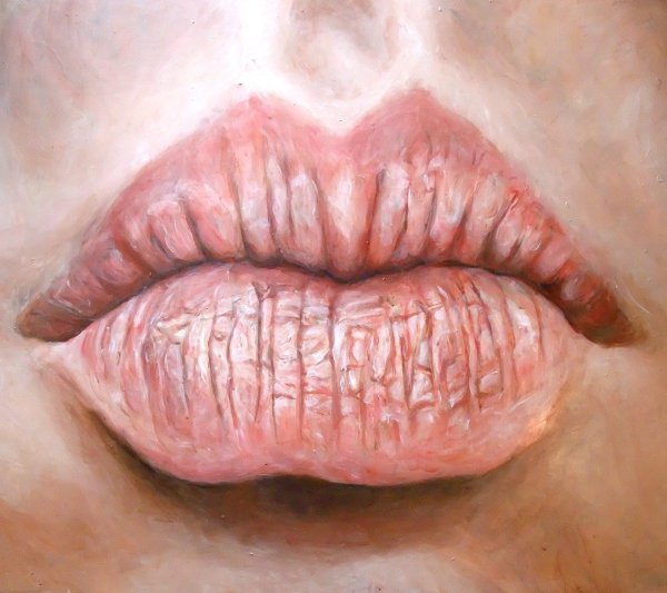 Губы живопись