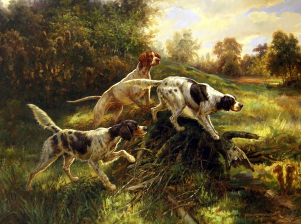 Художник Руслан Смородинов охота