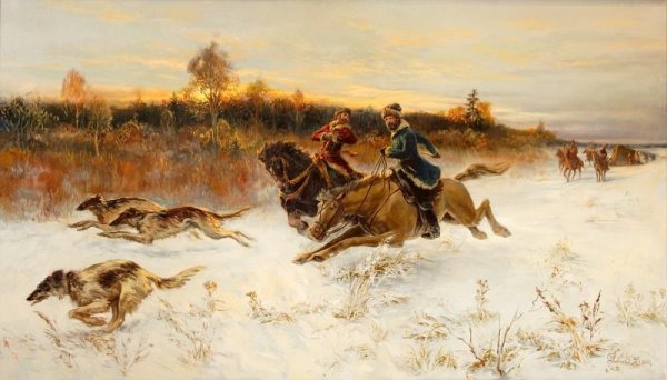 Никонов псовая охота