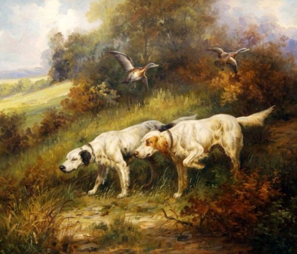 Художник Руслан Смородинов охота