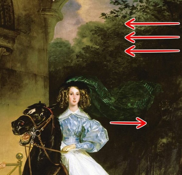 Карл Брюллов "всадница"