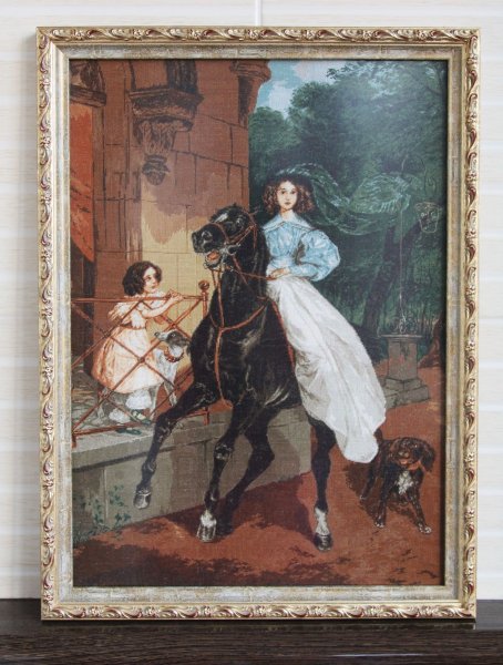 Карл Брюллов всадница оригинал