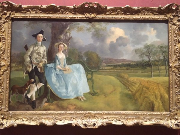 Гейнсборо портрет четы Эндрюс
