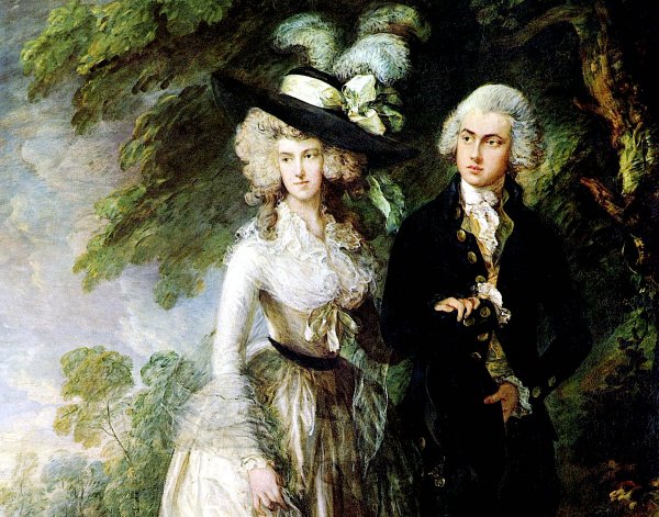 Гейнсборо Утренняя прогулка 1785