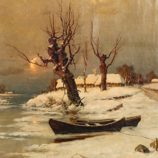 Пейзажист Юлий Клевер.