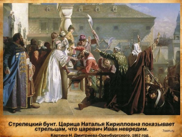 Утро Стрелецкой казни Суриков