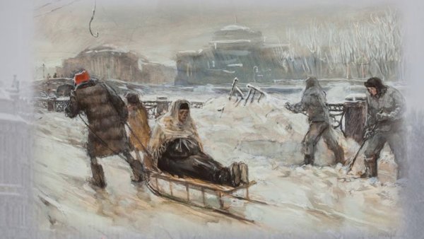 Корнеев художник блокада Ленинграда
