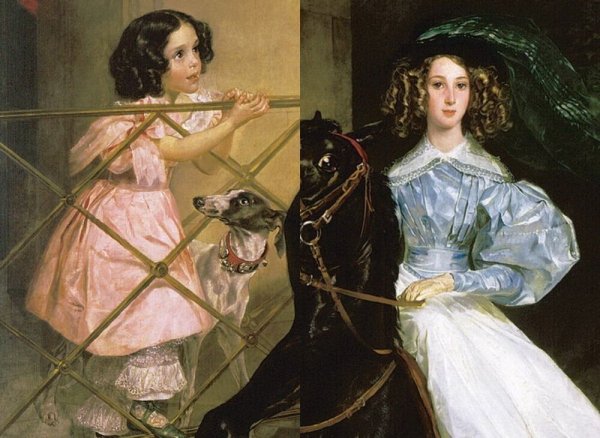 Карл Брюллов "всадница"