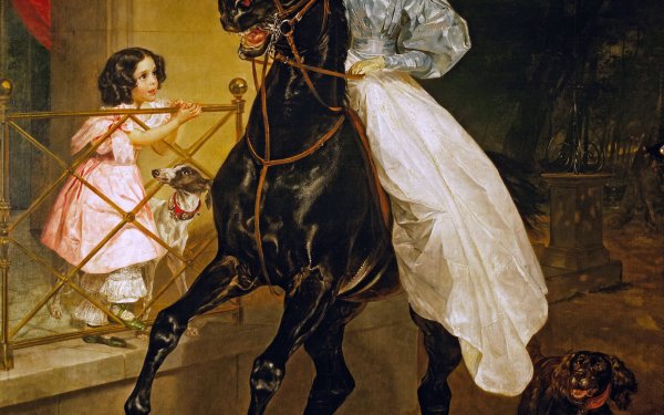 Брюллов незнакомка картина