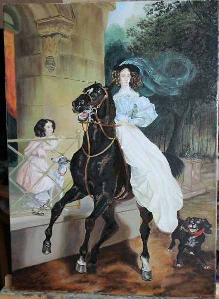 Всадница Карла Брюллова