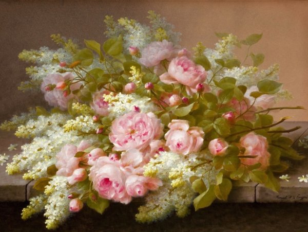 Художник Raoul Maucherat de Longpre