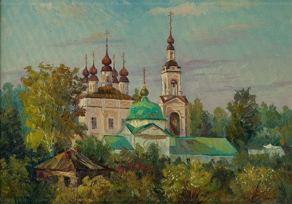 Художник Роман Передиреев храм