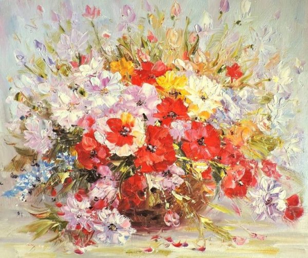 Антонио Джанильятти полевые цветы