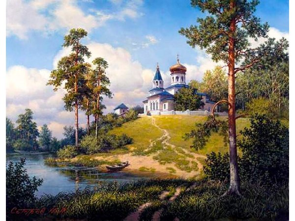 Михаил Сатаров храм на Холме